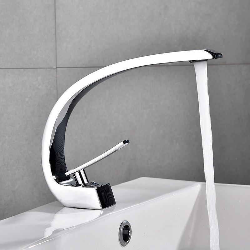 "EleganceFlow" – Bakrena miješalica za umivaonik (Dostupna u 7 boja)
