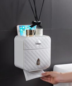 "SmartShelf" Zidna kutija za papir s policom za mobitel