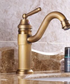 "Vintage Brass" – Antička miješajuća slavina (Visoka/Kratka)