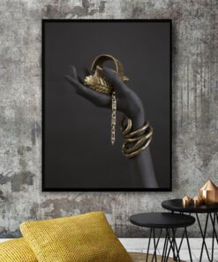 "AfroQueen" Canvas Print – Moderna zidna dekoracija na platnu