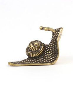 "AntiqueSnail" Copper – Minijaturna figura od čistog bakra antikne teksture