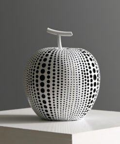 "Apple & Pear" Art – Dekorativna figura od smole (Jabuka i Kruška)