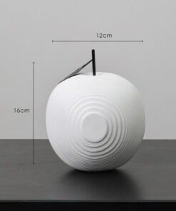 "Apple & Pear" Art – Dekorativna figura od smole (Jabuka i Kruška)