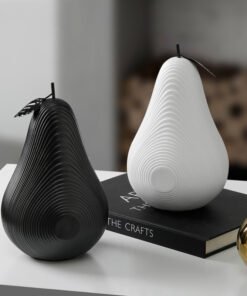 "Apple & Pear" Art – Dekorativna figura od smole (Jabuka i Kruška)