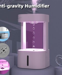 "AquaGravity" Pro – Anti-gravitacijski ovlaživač zraka sa vizuelnim efektom kapi (580ml)