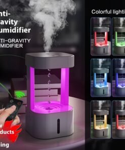"AquaGravity" Pro – Anti-gravitacijski ovlaživač zraka sa vizuelnim efektom kapi (580ml)