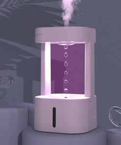 "AquaGravity" Pro – Anti-gravitacijski ovlaživač zraka sa vizuelnim efektom kapi (580ml)