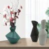 "AsymmetricFlow" Ceramic – Keramička vaza s kosim otvorom