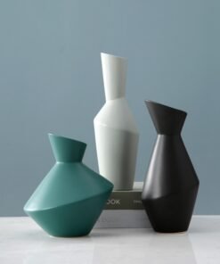 "AsymmetricFlow" Ceramic – Keramička vaza s kosim otvorom
