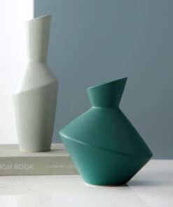 "AsymmetricFlow" Ceramic – Keramička vaza s kosim otvorom
