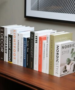 "AuraLibrary" Deco Props – Dekorativne simulacijske knjige modernog dizajna