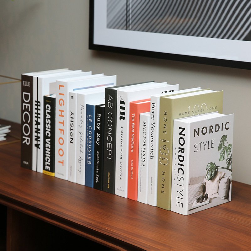 "AuraLibrary" Deco Props – Dekorativne simulacijske knjige modernog dizajna