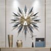 "AuraTime" Luxury – Kreativni zidni sat od metala