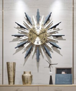 "AuraTime" Luxury – Kreativni zidni sat od metala