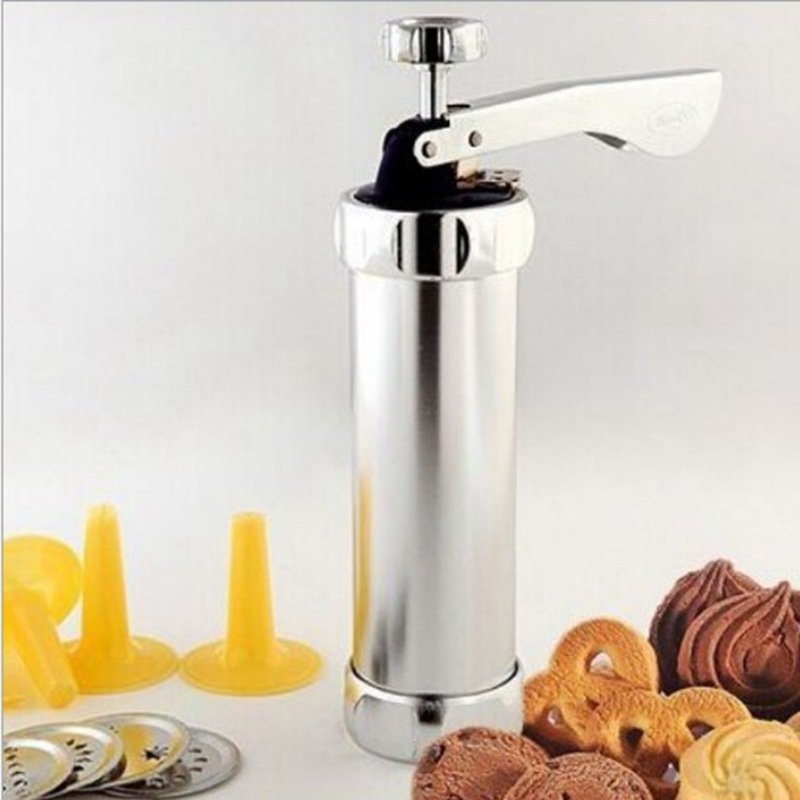 "BakeArt" Master – Profesionalni set za izradu i ukrašavanje keksa (Inox dizajn)