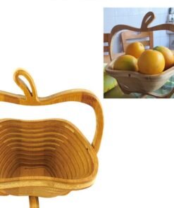 "BambusaFold" Artisan – Sklopiva korpa od prirodnog bambusa