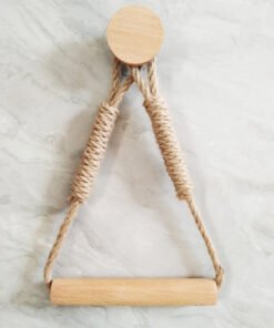 Boho-Style zidni držač toalet papira – Inox 304 serija