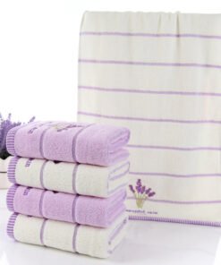 "CottonSoft" Embroidery – Luksuzni pamučni ručnik sa preciznim vezom