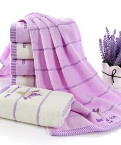 "CottonSoft" Embroidery – Luksuzni pamučni ručnik sa preciznim vezom