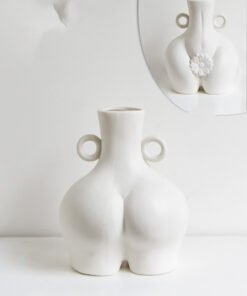 "CurvyBody Art" – Nordic keramička vaza u obliku ženskog tijela