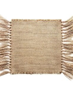 "EarthWeave" Jute – Ručno pletena prostirka neglazirane teksture