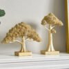 "FortuneGold" Abstract Tree – Luksuzna dekoracija od smole