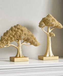 "FortuneGold" Abstract Tree – Luksuzna dekoracija od smole