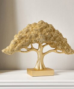 "FortuneGold" Abstract Tree – Luksuzna dekoracija od smole