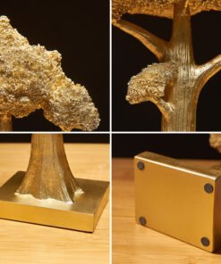 "FortuneGold" Abstract Tree – Luksuzna dekoracija od smole