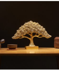 "FortuneGold" Abstract Tree – Luksuzna dekoracija od smole