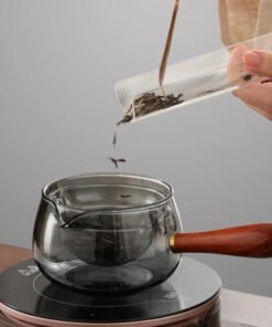 "GlassSpin" Pro – Rotacijski stakleni čajnik sa difuzorom