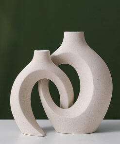 "Harmony Form" Duo – Keramičke dekorativne vaze