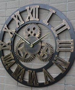 "LoftArt" Industrial – Zidni sat sa metalnim okvirom