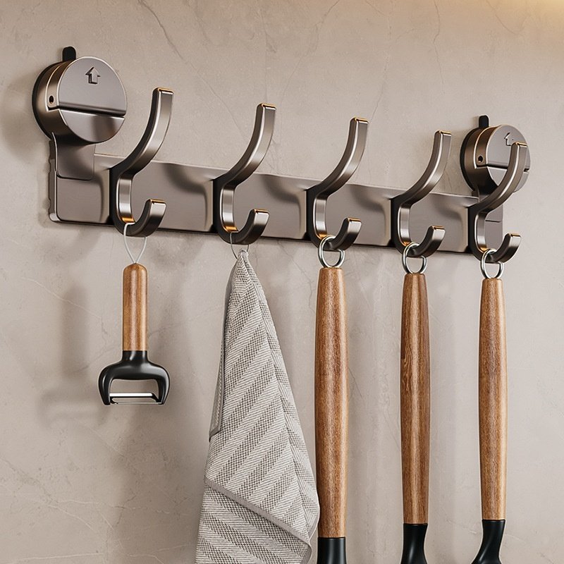 Luxury No-Drill vješalica – Aluminijska kupaonska serija