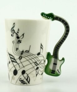 "MelodyGrip" Porcelain – Kreativna muzička šolja sa unikatnom drškom
