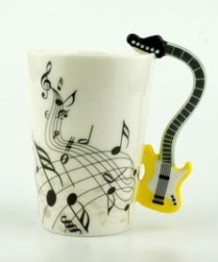 "MelodyGrip" Porcelain – Kreativna muzička šolja sa unikatnom drškom