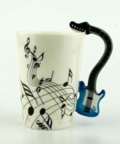 "MelodyGrip" Porcelain – Kreativna muzička šolja sa unikatnom drškom