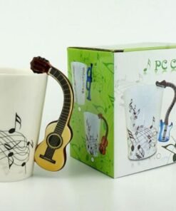 "MelodyGrip" Porcelain – Kreativna muzička šolja sa unikatnom drškom