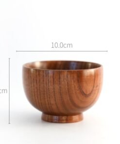 "NatureGrain" Artisan – Drvena okrugla zdjela od punog drveta