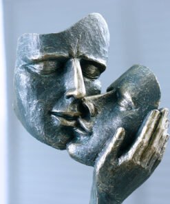 "NordicThinker" Silhouette – Skulpturalna statua za moderni enterijer (Mat dizajn)