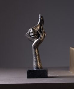 "NordicThinker" Silhouette – Skulpturalna statua za moderni enterijer (Mat dizajn)