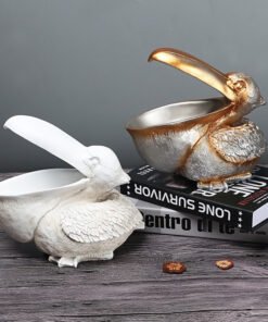"Pelican Key Keeper" Art – Dekorativna figura pelikana sa funkcijom odlaganja
