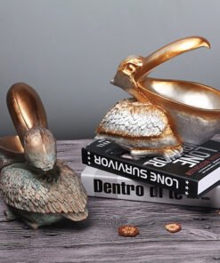 "Pelican Key Keeper" Art – Dekorativna figura pelikana sa funkcijom odlaganja