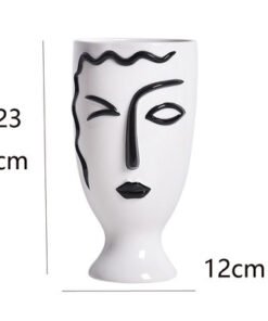 "SilhouetteLine" Ceramic – Keramička vaza linearnog dizajna