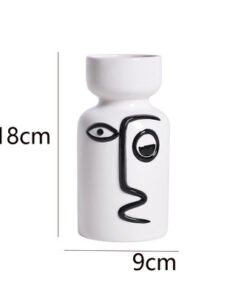 "SilhouetteLine" Ceramic – Keramička vaza linearnog dizajna