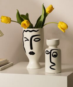"SilhouetteLine" Ceramic – Keramička vaza linearnog dizajna