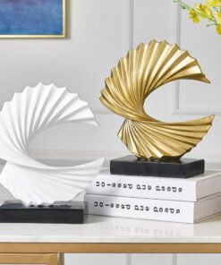 "Spiral Harmony Art" – Moderna apstraktna dekorativna skulptura od smole