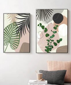 "TropicVibe" Canvas – Zidna umjetnost na platnu
