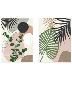 "TropicVibe" Canvas – Zidna umjetnost na platnu