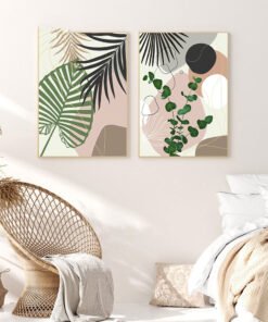 "TropicVibe" Canvas – Zidna umjetnost na platnu